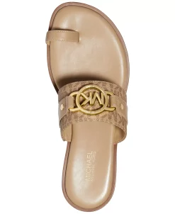 Michael Kors Women's Rory Flat Thong Sandals -rings shop 22367576 fpx