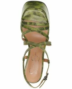 Jessica Simpson Women's Salih Block-Heel Platform Sandals -rings shop 22369661 fpx