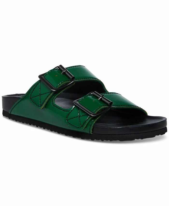 Madden Girl Women's Boxer Two-Band Footbed Sandals 1 Madden Girl Women's Boxer Two-Band Footbed Sandals