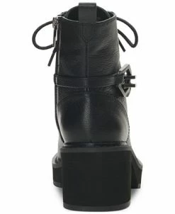 Vince Camuto Women's Keltana Chained Lace-Up Combat Booties -rings shop 22484762 fpx