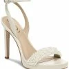 Sam Edelman Women's Jade Perla Embellished Ankle Strap Platform Sandals