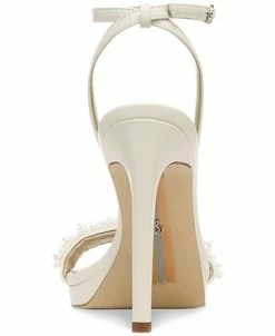 Sam Edelman Women's Jade Perla Embellished Ankle Strap Platform Sandals -rings shop 22515643 fpx