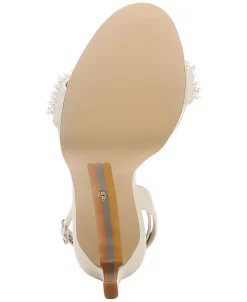 Sam Edelman Women's Jade Perla Embellished Ankle Strap Platform Sandals -rings shop 22515645 fpx