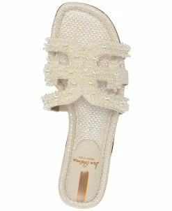 Sam Edelman Women's Bay Perla Slip-On Sandals -rings shop 22515903 fpx