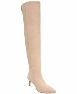 Sam Edelman Women's Ursula Mid-Heel Over-The-Knee Dress Boots