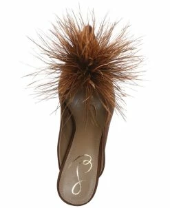 Sam Edelman Women's Anthony Pom Pom Mules Pumps -rings shop 22516678 fpx
