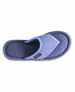 Isotoner Signature Women's Jersey Cambell Thong Slippers -rings shop 22625115 fpx
