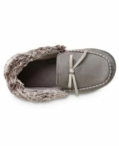 Isotoner Signature Women's Microsuede Rae Comfort Moccasin Slippers -rings shop 22625220 fpx