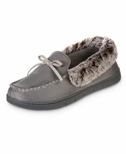 Isotoner Signature Women's Microsuede Rae Comfort Moccasin Slippers -rings shop 22625224 fpx