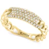 EFFY Collection ® Diamond Pavé Chain Link Ring (3/8 Ct. T.w.) In 14k Gold