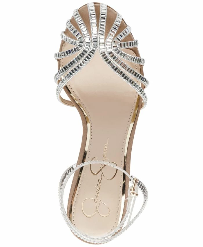 Jessica Simpson Women's Jileta Strappy Dress Sandals 4 Jessica Simpson Women's Jileta Strappy Dress Sandals - Image 4