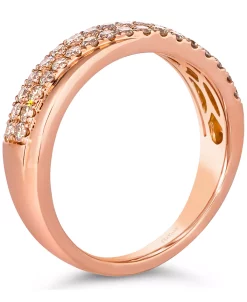Le Vian Ring Featuring (1/2 Ct. T.w.) Nude Diamond™ Set In 14k Rose Gold -rings shop 22838306 fpx