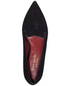 Kate Spade New York Women's Adore Tassel Pointed-Toe Loafer Flats -rings shop 22884214 fpx
