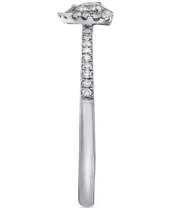 Macy's Diamond Heart Halo Engagement Ring (1/4 Ct. T.w.) In 14k White, Yellow Or Rose Gold -rings shop 22966804 fpx