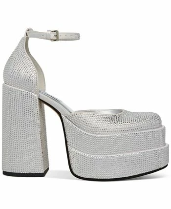Steve Madden Women's Charlize Rhinestone Double Platform Pumps 2 Steve Madden Women's Charlize Rhinestone Double Platform Pumps - Image 2