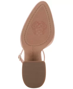 Vince Camuto Women's Addilenz Ankle-Strap Flare-Heel Pumps -rings shop 23100715 fpx