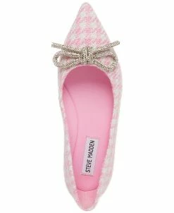 Steve Madden Women's Elina Rhinestone Bow Flats -rings shop 23100993 fpx