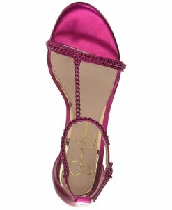 Jessica Simpson Women's Qiven T-Strap Dress Sandals -rings shop 23289317 fpx