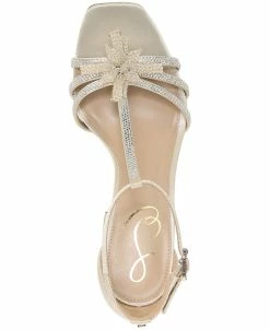 Sam Edelman Women's Donnie Embellished Strappy Block-Heel Sandals -rings shop 23289518 fpx