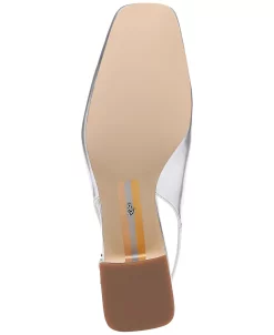 Sam Edelman Terra Snip-Toe Slingback Block-Heel Pumps -rings shop 23315674 fpx