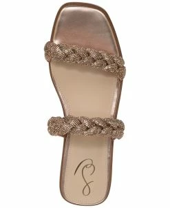 Sam Edelman Inette Rhinestone Braided Slide Sandals 9 Sam Edelman Inette Rhinestone Braided Slide Sandals -rings shop 23326014 fpx