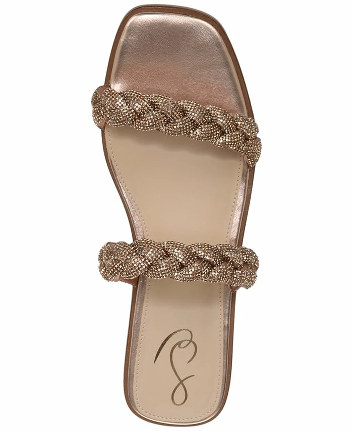 Sam Edelman Inette Rhinestone Braided Slide Sandals 4 Sam Edelman Inette Rhinestone Braided Slide Sandals - Image 4