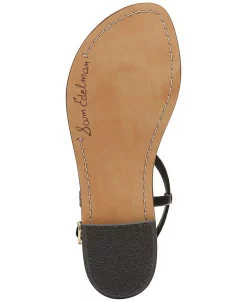 Sam Edelman Gigi T-Strap Flat Sandals -rings shop 23360677 fpx