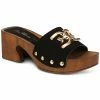 Sam Edelman Women's Francina Wooden Platform Sandals