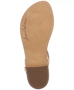 Sam Edelman Gigi T-Strap Flat Sandals -rings shop 23369767 fpx