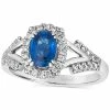 Le Vian Couture® Blueberry Sapphire (3/4 Ct. T.w.) & Vanilla Diamond (1/4 Ct. T.w.) In Platinum