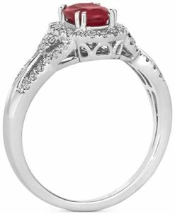 Le Vian Couture® Passion Ruby (3/4 Ct. T.w.) & Vanilla Diamond (1/3 Ct. T.w.) Ring In Platinum 7 Le Vian Couture® Passion Ruby (3/4 Ct. T.w.) & Vanilla Diamond (1/3 Ct. T.w.) Ring In Platinum -rings shop 23388748 fpx