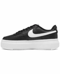 Nike Women's Court Vision Alta Leather Platform Casual Sneakers From Finish Line -rings shop 23408231 fpx