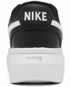 Nike Women's Court Vision Alta Leather Platform Casual Sneakers From Finish Line -rings shop 23408782 fpx