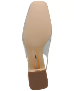 Sam Edelman Terra Snip-Toe Slingback Block-Heel Pumps -rings shop 23412863 fpx