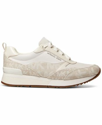 Michael Kors Women's Allie Stride Trainer Lace-Up Sneakers 2 Michael Kors Women's Allie Stride Trainer Lace-Up Sneakers - Image 2