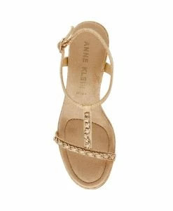 Anne Klein Women's Sloan Wedge Sandal -rings shop 23582038 fpx