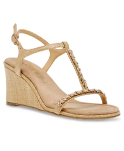 Anne Klein Women's Sloan Wedge Sandal -rings shop 23583835 fpx