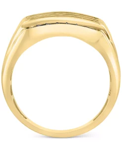 EFFY Collection ® Men's Diamond Multirow Cluster Ring (1 Ct. T.w.) In 10k Gold -rings shop 23598275 fpx