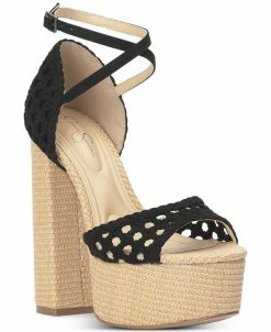Jessica Simpson Women's Aditi Peep-Toe Platform Sandals