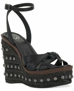 Vince Camuto Pacci Studded Platform Wedge Sandals