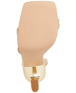 Steve Madden Women's Forcee Strappy Architectural Dress Sandals -rings shop 23644285 fpx