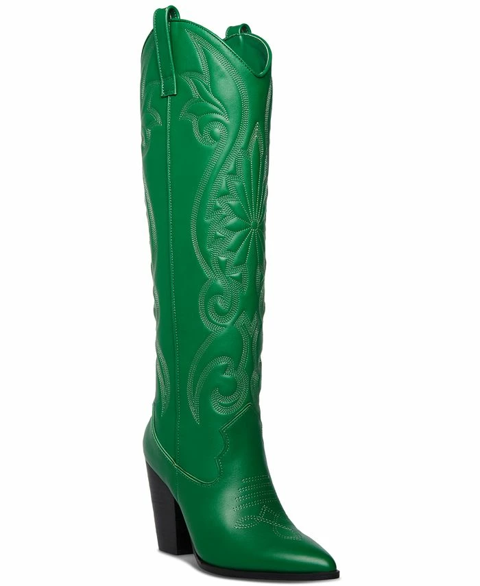 Steve Madden Women's Lasso Pull-On Western Boots 1 Steve Madden Women's Lasso Pull-On Western Boots
