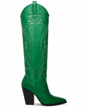 Steve Madden Women's Lasso Pull-On Western Boots 2 Steve Madden Women's Lasso Pull-On Western Boots - Image 2