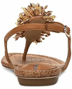 Sam Edelman Women's Brinda Beaded T-Strap Flat Sandals -rings shop 23651880 fpx
