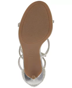 INC International Concepts Women's Nolino Beaded Bow T-Strap Dress Sandals, Created For Macy's -rings shop 23673441 fpx