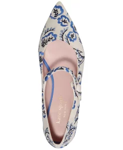 Kate Spade New York Women's Maya Pointed-Toe Mary Jane Flats -rings shop 23675318 fpx