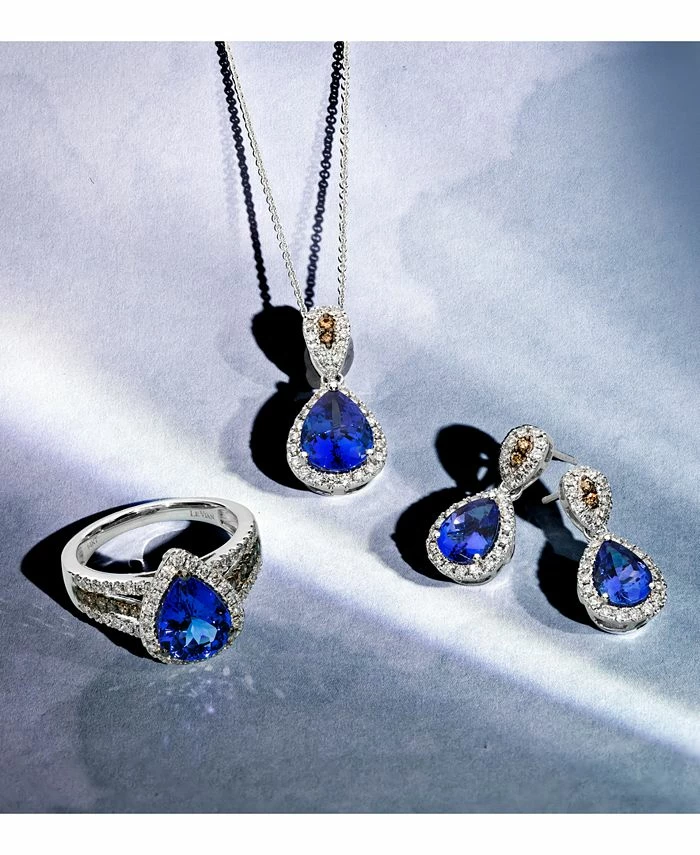 Le Vian Blueberry Tanzanite (2 Ct. T.w.) & Diamond (5/8 Ct. T.w.) Ring In 14k White Gold (Also Available In 14K Rose Gold And 14K Gold) 4 Le Vian Blueberry Tanzanite (2 Ct. T.w.) & Diamond (5/8 Ct. T.w.) Ring In 14k White Gold (Also Available In 14K Rose Gold And 14K Gold) - Image 4