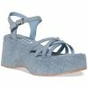 Steve Madden Women's Crazy Strappy Platform Wedge Sandals