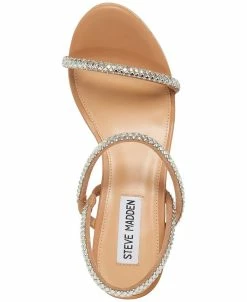 Steve Madden Women's Udell Rhinestone Strappy Wedge Sandals 9 Steve Madden Women's Udell Rhinestone Strappy Wedge Sandals -rings shop 23792832 fpx