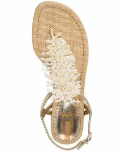Sam Edelman Women's Brinda Beaded T-Strap Flat Sandals -rings shop 23806578 fpx
